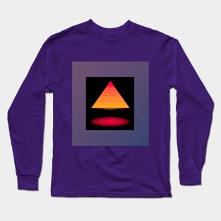 Glowing pyramid Long Sleeve T-Shirt